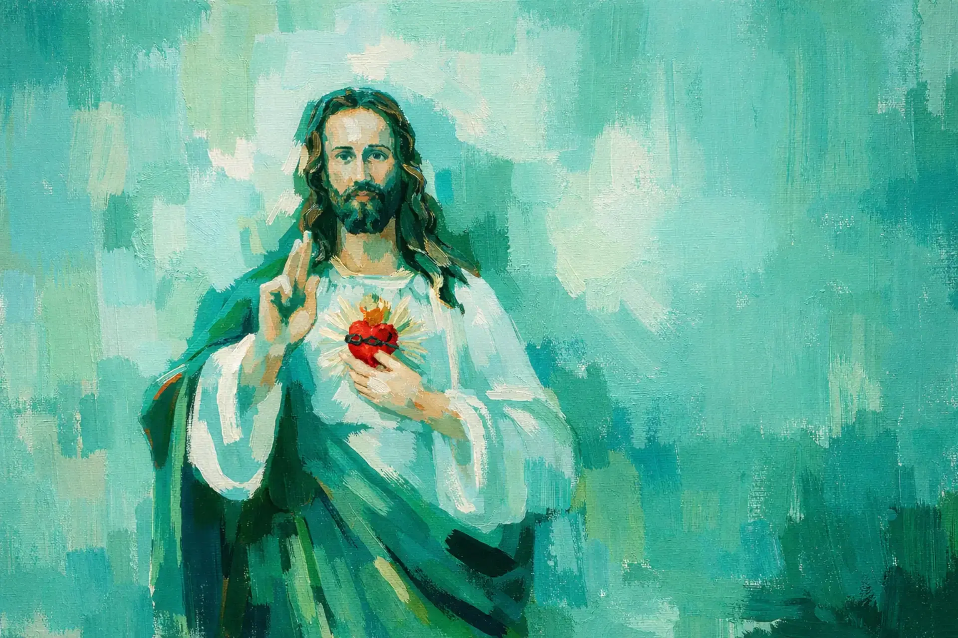 God healing a broken heart